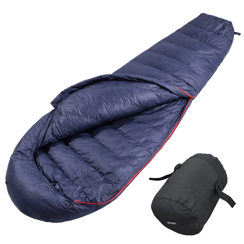 Downex-1000 Plus Down Sleeping Bag Blue Colour 1400g | -8 to -3°c