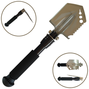 Backpacking Shovel for Camping and Emergency Use Multi-functionVBPSE390