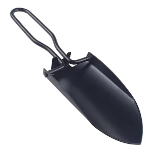 blade spade with folding handle with handle open