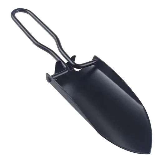blade spade with folding handle with handle open