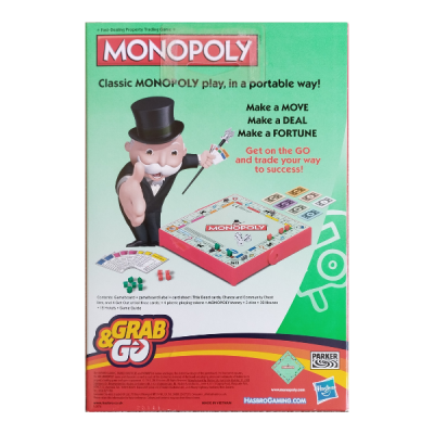 Mini Monopoly Game for Tramping and Camping