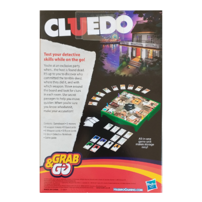 mini cluedo game set