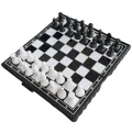Miniature Chess Set for Travel Magnetic   Packs Down Small