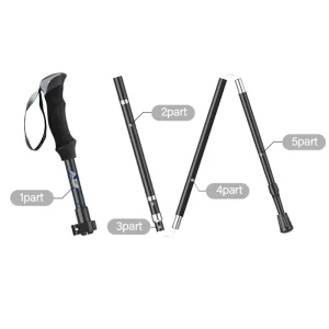 collapsible hiking pole for tall people