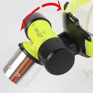 Image of the Adjustable Head of the Waterproof LED Headlamp