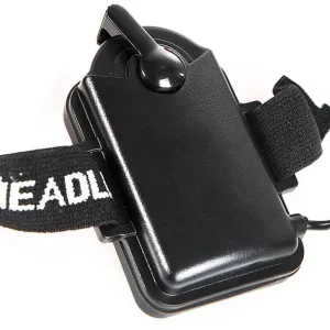 LED Headlamp battery compartment