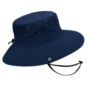Sun Hat With Wide Brim Navy Blue Colour - Stay Safe in he NZ Sun