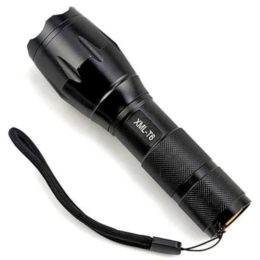 Zoom LED Flashlight With 5 Light Modes