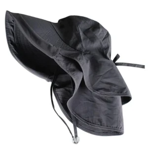 navy blue womans hat with ponytail hole