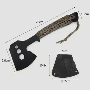 vuno paracord hatchet product dimensions
