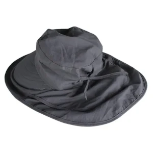 womans navy blue hiking hat