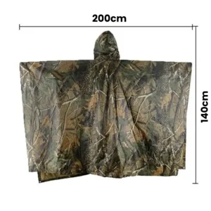camouflage poncho tarp product dimensions
