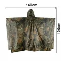camo rain poncho dimensions updated