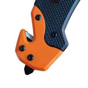 Close-up-of-seatbelt-cutter-and-emergency-glass-breaker