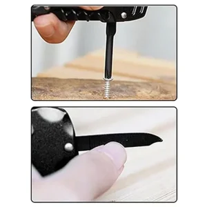 image showing pocket knife screwdriver and nail file being used