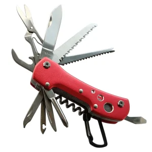 red pocket knife