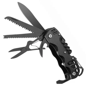 utility black pocket knife