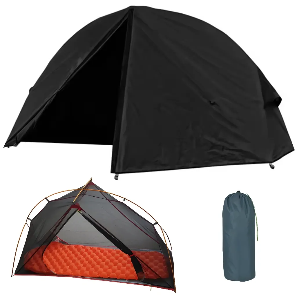 Black Lightweight Tent | Vuno Dark Knight - Only 1400 grams