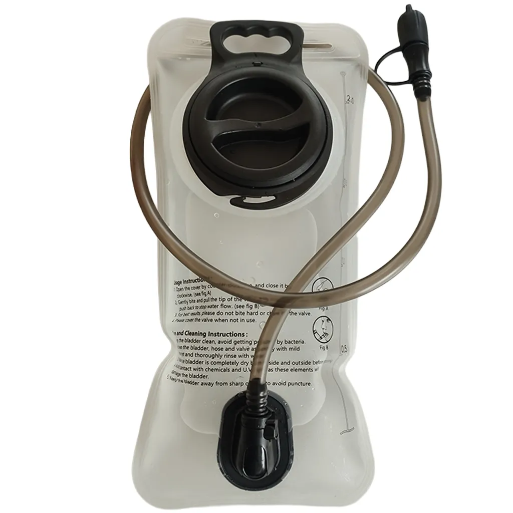 2 Litre Water Bladder Hydration Bag Vuno Hiking NZ