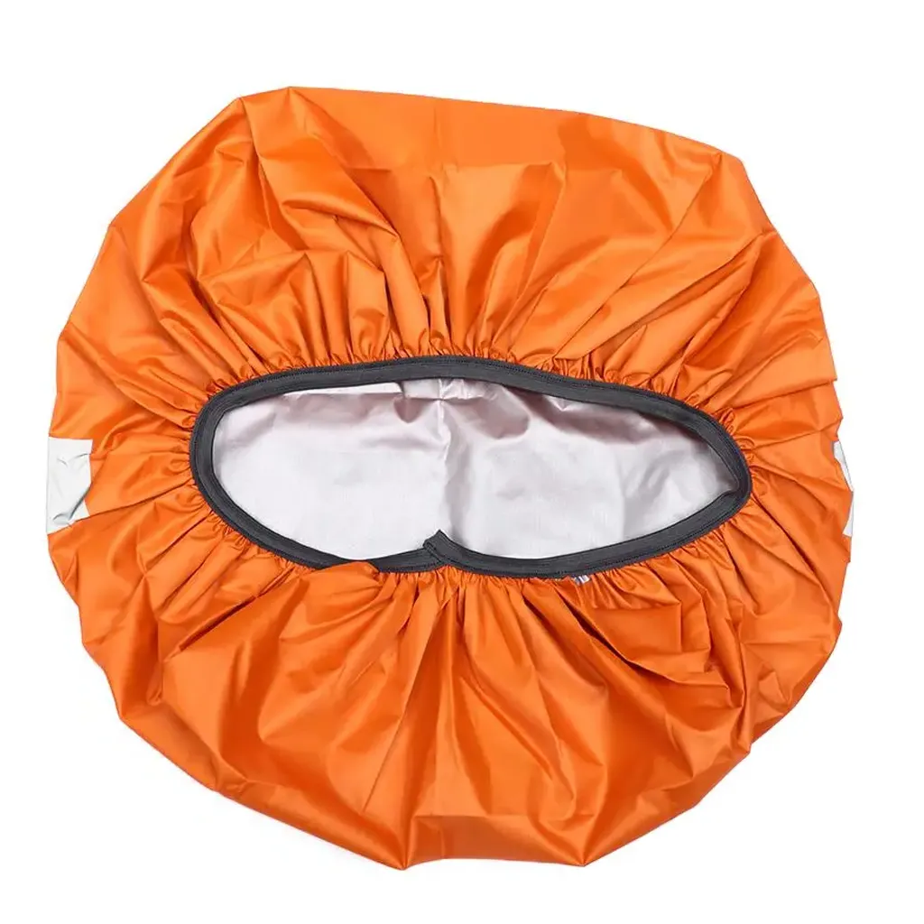 20l backpack cover orange colour inside view