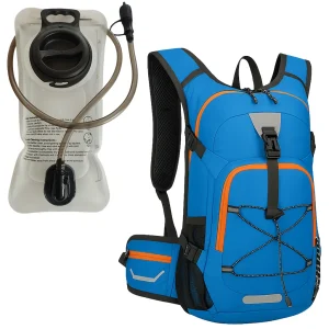 Blue Flowmate 20L Backpack with Hydration Bladder | Day Pack