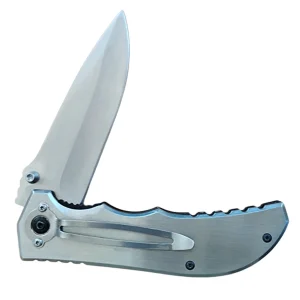 Full steel side of Vuno 12.5cm folding pocket knife