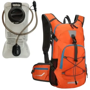 Orange Flowmate 20L Backpack with Hydration Bladder | Day Pack
