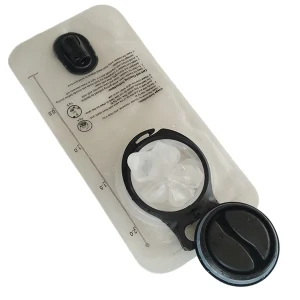hydration bladder with ice inside