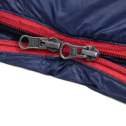 dual zippers for when things get to hot