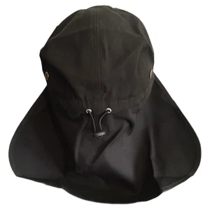 Black Legionnaire Hat Rear Profile