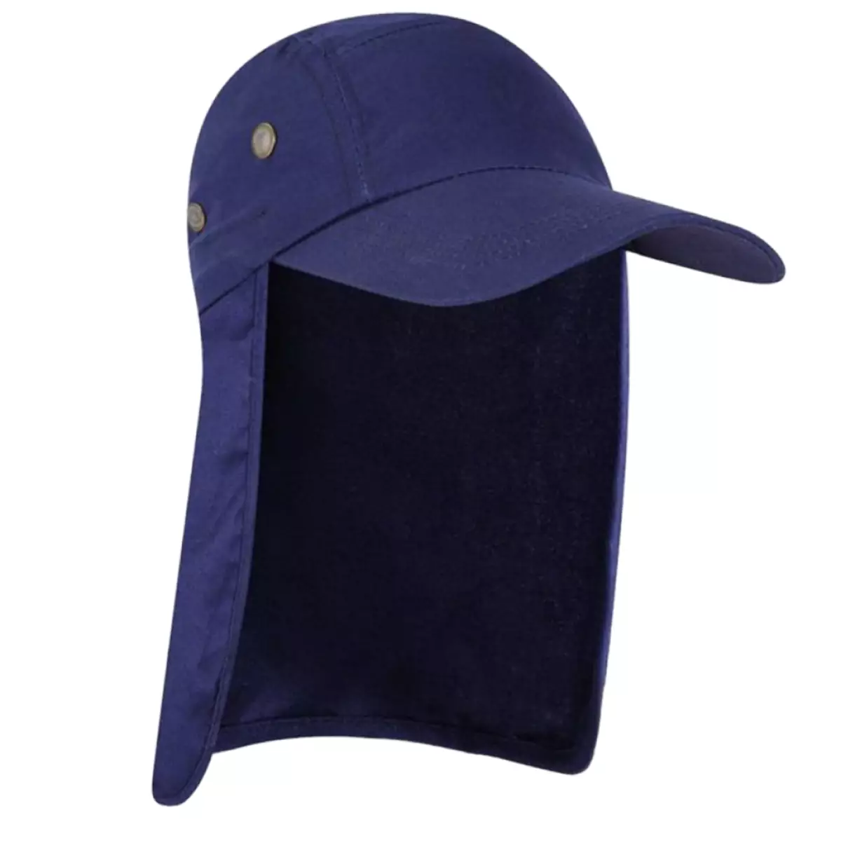 Blue-Cap-with-Neck-Flap-–-UV-Protection-Sun-Hat-Quick-Dry-&-Breathable-Alternative-Brands-NZ