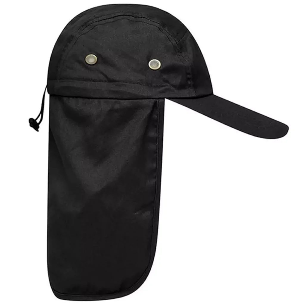 cap-with-neck-flap-black-colour