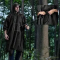 hikera trekshild front pocket highlight on the front of the raincoat