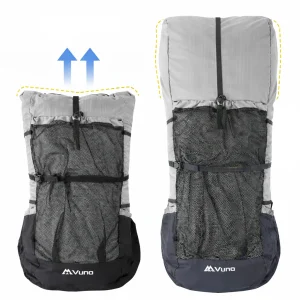 expandable size to create one backpack for all journeys