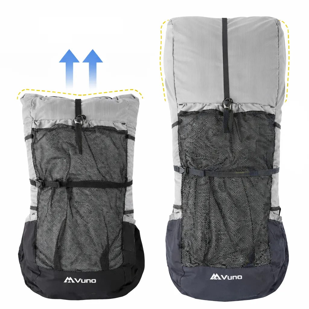 expandable size to create one backpack for all journeys