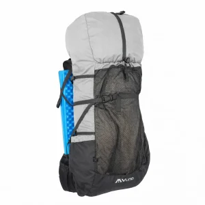 side angled view of vuno lightweight tramping pack