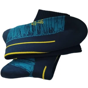 waterproof socks with size clearing marked on the socks