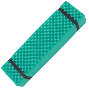 Folding Sleeping Pad Green 190 x 56cm Closed Cell XPE Foam Camping Hiking Pad 340g