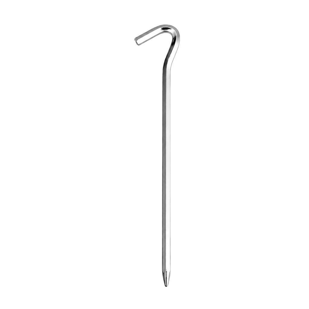 Lightweight Tent Stake 18cm Aluminium Alloy Silver Tent Peg Single 14.5g