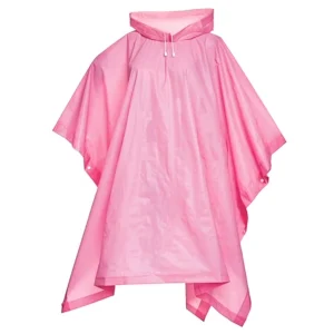 Pink Rain Poncho Vuno EVA Heavy Duty Hooded Poncho 130 x 100cm 175g